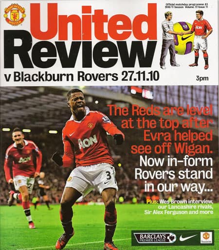 Manchester United FC v Blackburn Rovers FC